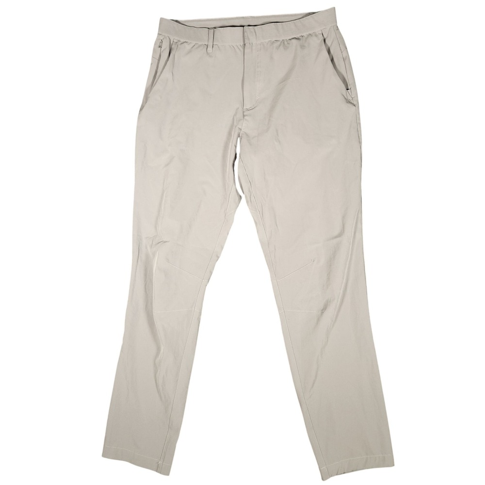 Fabletics Pants Mens 34x34 The Only Pant Gray Performance Stretch EUC